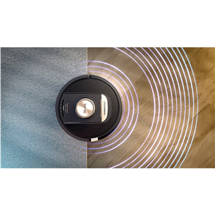 Dulkių siurblys robotas  Shark Power Detect, juodas