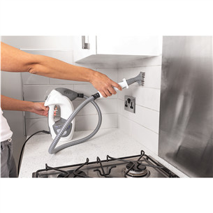 Shark Klik n’ Flip, baltas/pilkas - Garų valiklis