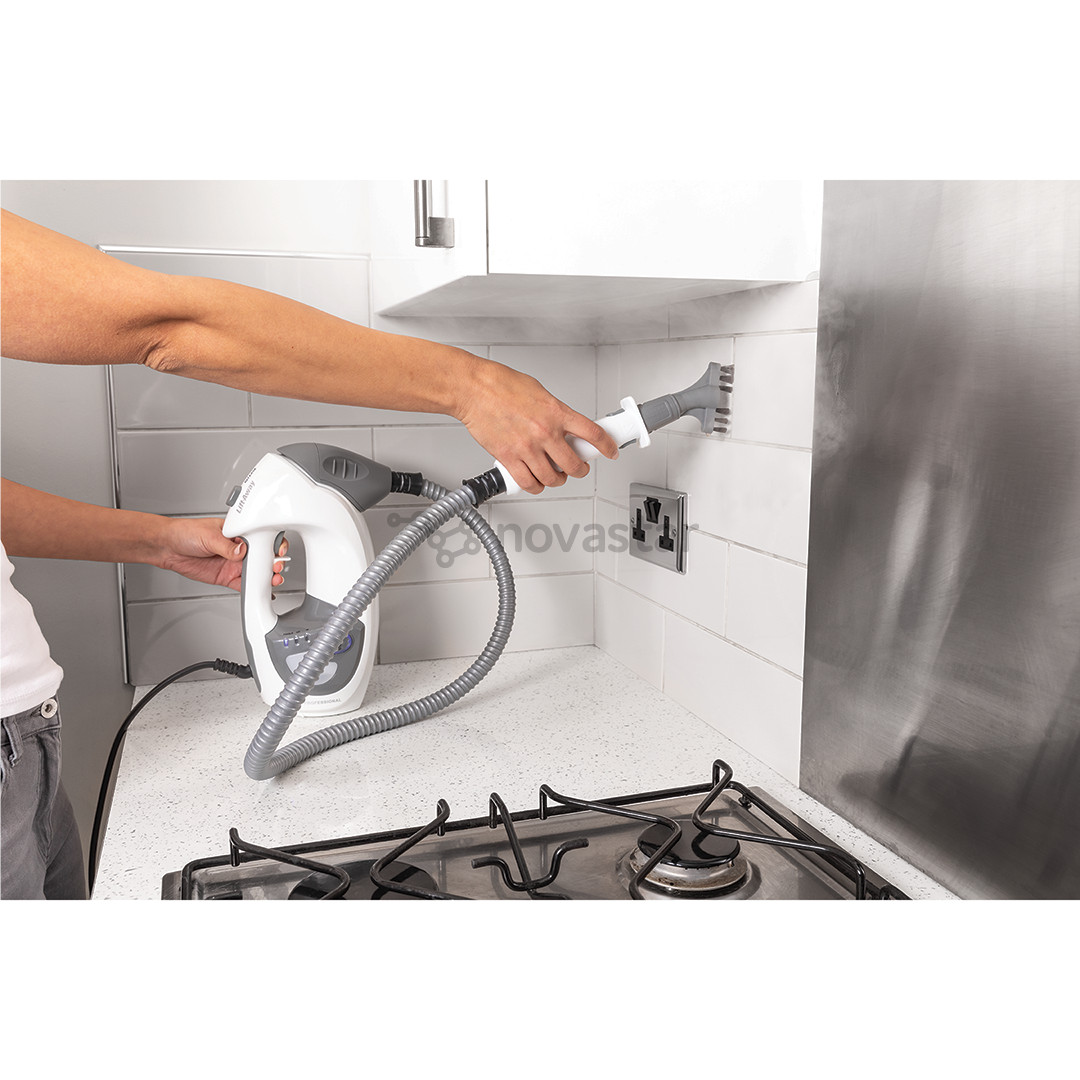 Shark Klik n’ Flip, baltas/pilkas - Garų valiklis