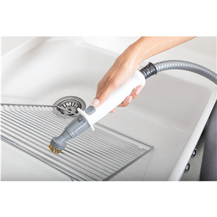 Shark Klik n’ Flip, baltas/pilkas - Garų valiklis