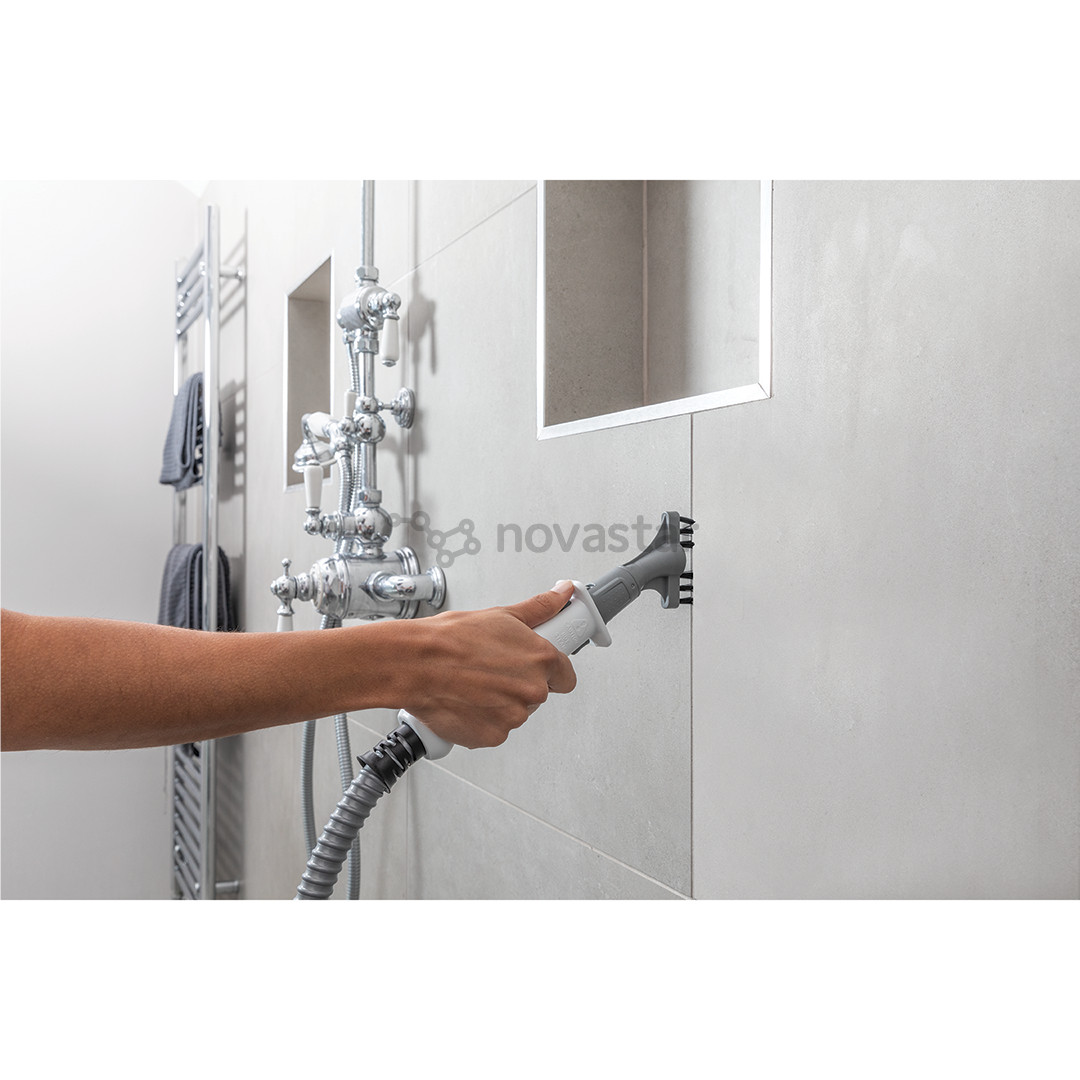 Shark Klik n’ Flip, baltas/pilkas - Garų valiklis