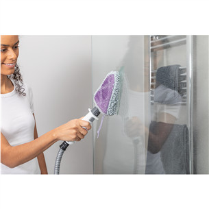 Shark Klik n’ Flip, baltas/pilkas - Garų valiklis