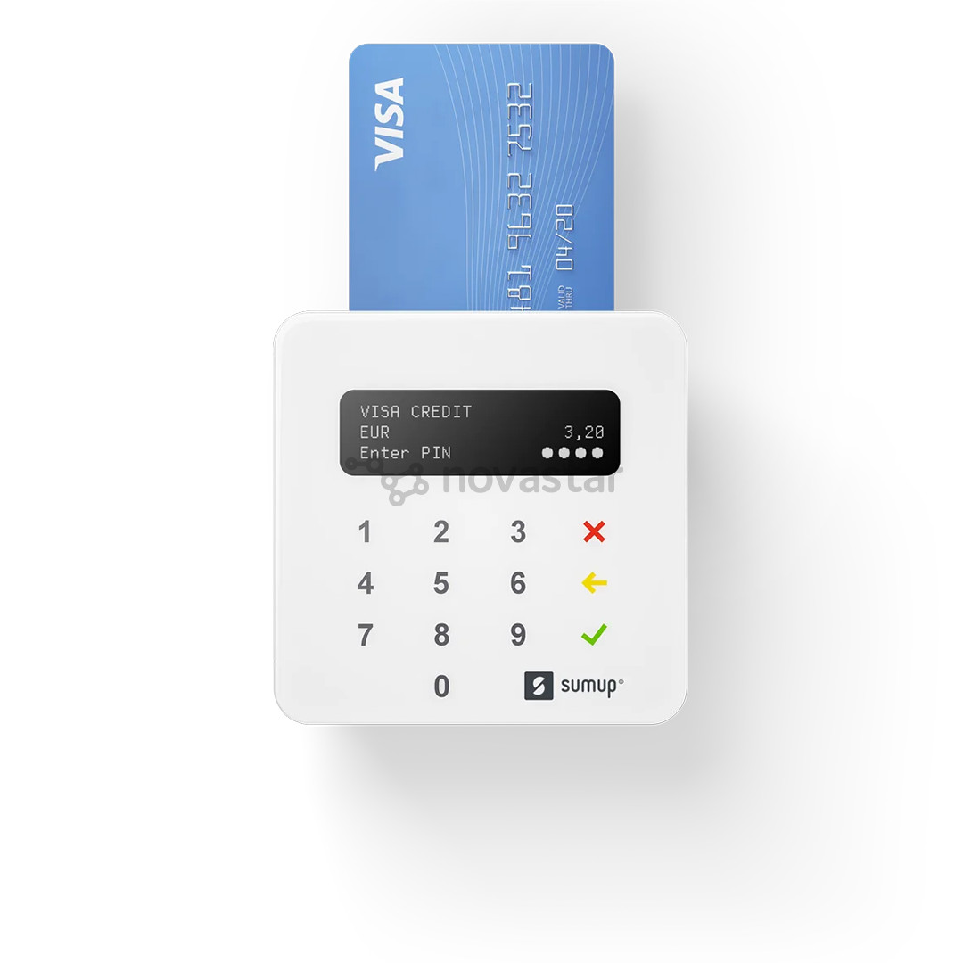 SumUp Air Card Reader, baltas - Kortelių skaitytuvas