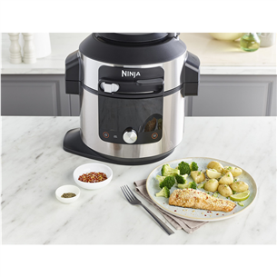 Ninja Foodi MAX 14-in-1, 7.5 L, juodas/sidabro spalvos - Daugiafunkcinis puodas