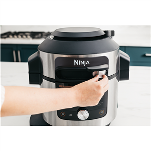 Daugiafunkcinis puodas  Ninja Foodi MAX 14-in-1 SmartLid, 7,5 l, nerūdijančio plieno spalvos