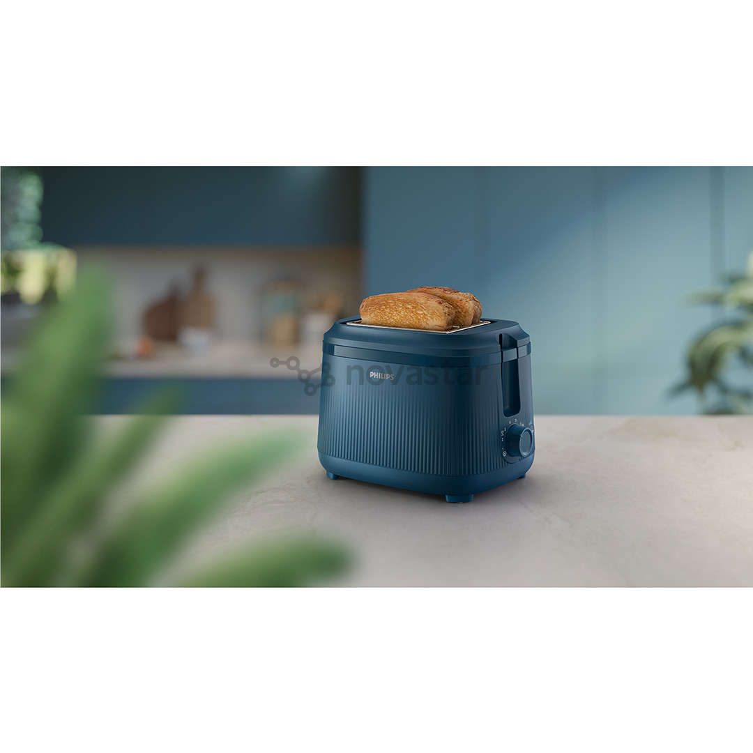Philips 3000 Series, 900 W, blue - Toaster