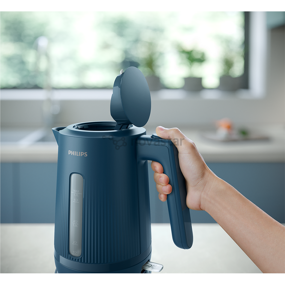Philips 3000 Series, 1.7 L, blue - Kettle