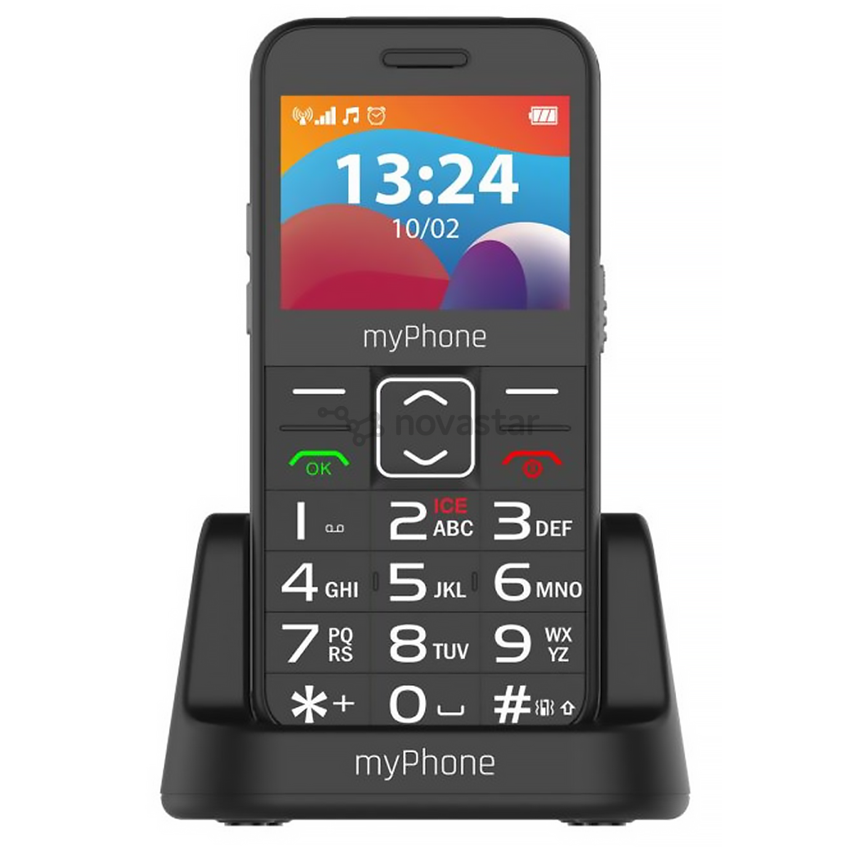 myPhone Halo 3 LTE, black - Mobile phone