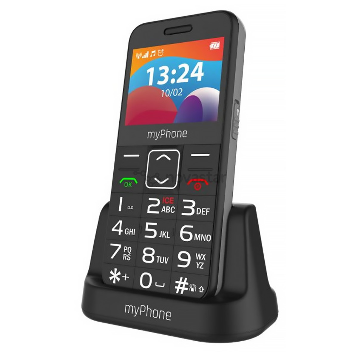 Telefonas myPhone Halo 3 LTE, juodas