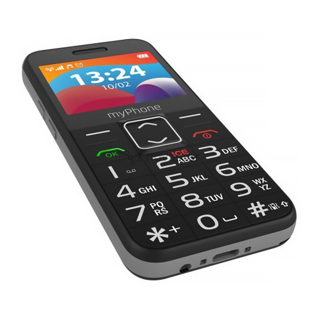 Telefonas myPhone Halo 3 LTE, juodas