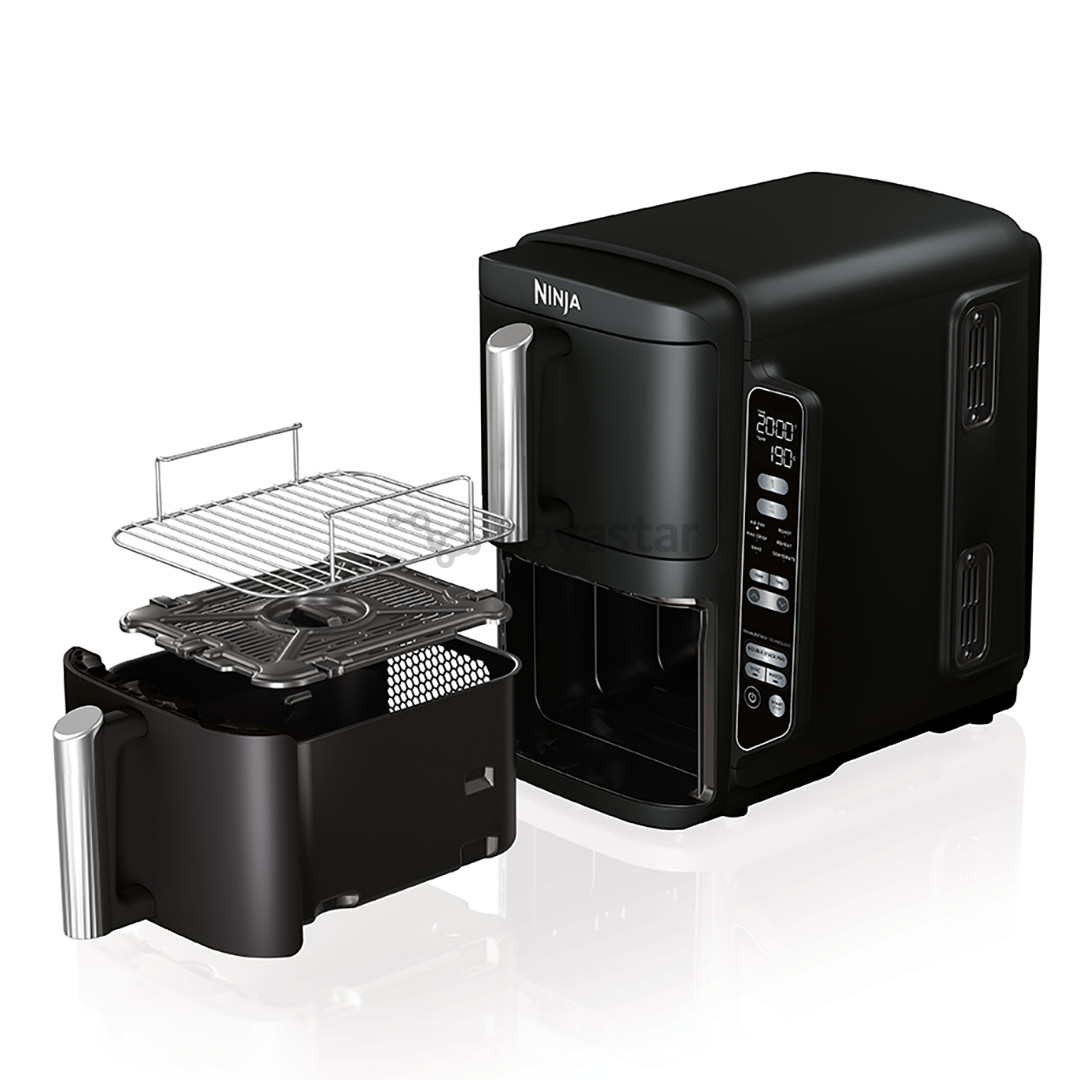 Ninja Double Stack 7,6 л, 2470 Вт, черный - Аэрогриль