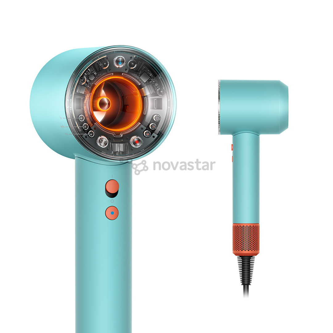 Dyson Supersonic Nural Ceramic Pop, 1600 W, žalias/oranžinis - Plaukų džiovintuvas