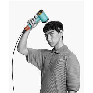 Dyson Supersonic Nural Ceramic Pop, 1600 W, žalias/oranžinis - Plaukų džiovintuvas