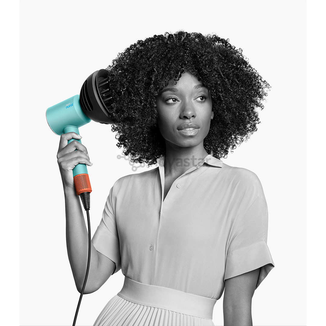 Dyson Supersonic Nural Ceramic Pop, 1600 W, žalias/oranžinis - Plaukų džiovintuvas