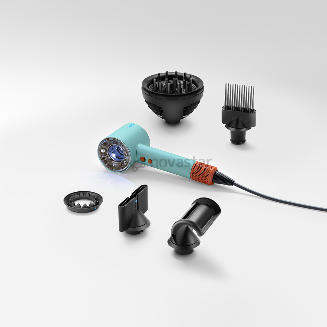 Dyson Supersonic Nural Ceramic Pop, 1600 W, žalias/oranžinis - Plaukų džiovintuvas