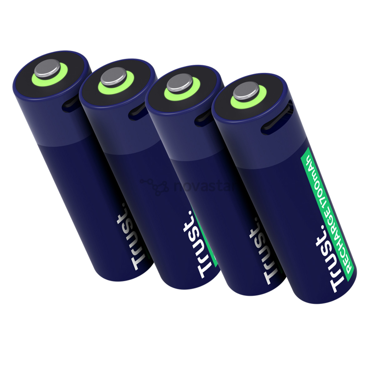 Trust USB-C rechargeable AA batteries, 4 vnt. - Įkraunamos baterijos