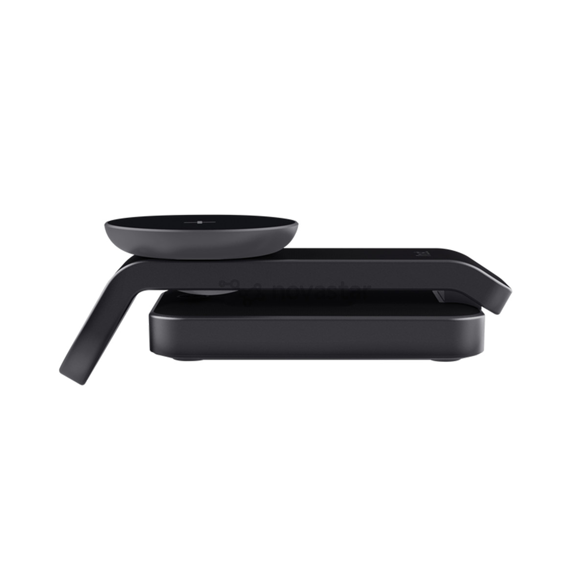 Belaidė įkrovimo stotelė Trust Viro 3-in-1 Wireless Magnetic Charge Stand, Qi, juoda