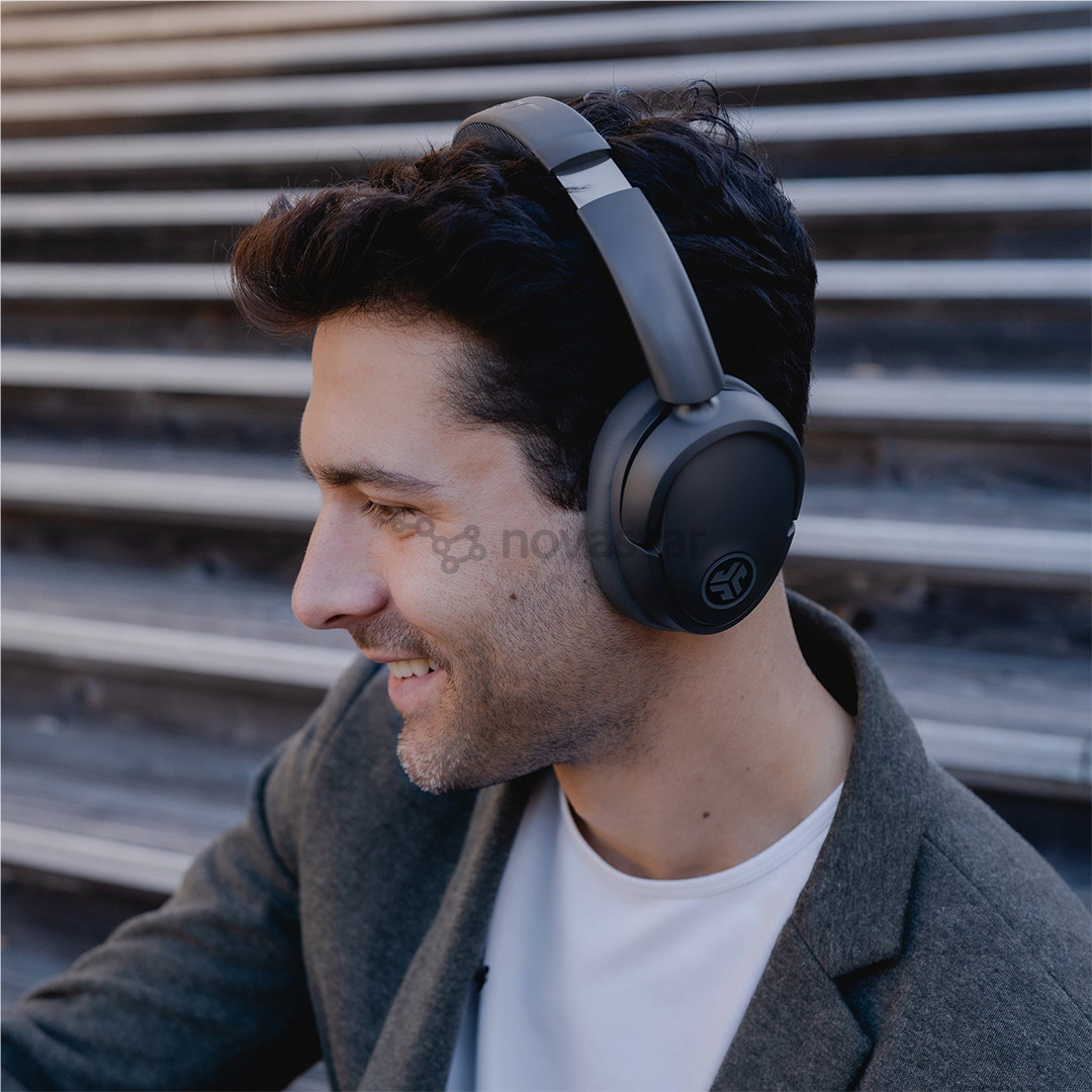 JLab JBuds Lux ANC, tamsiai pilkos - Belaidės ausinės