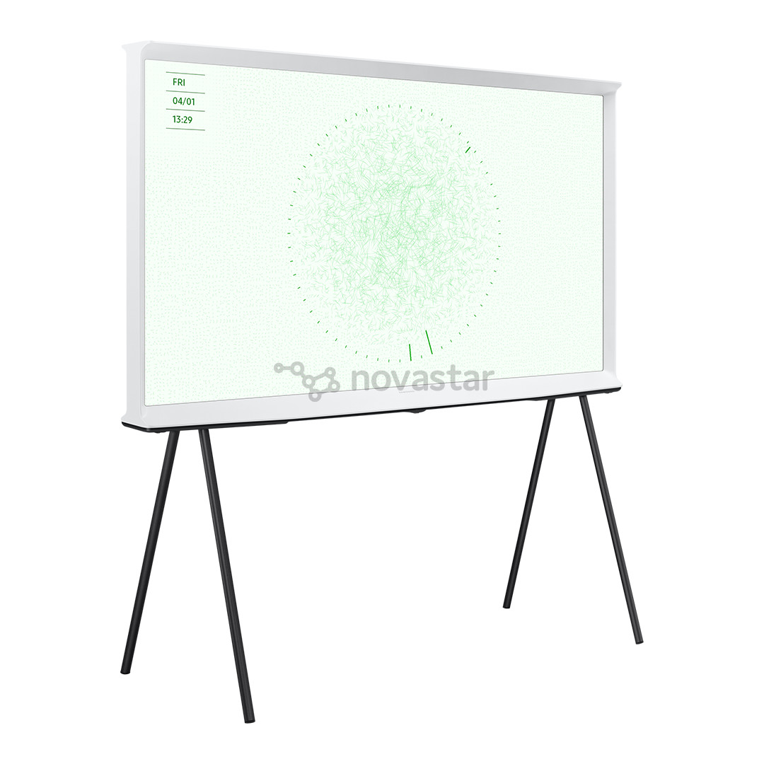 Samsung The Serif LS01D, 55'', 4K UHD, QLED, baltas - Televizorius