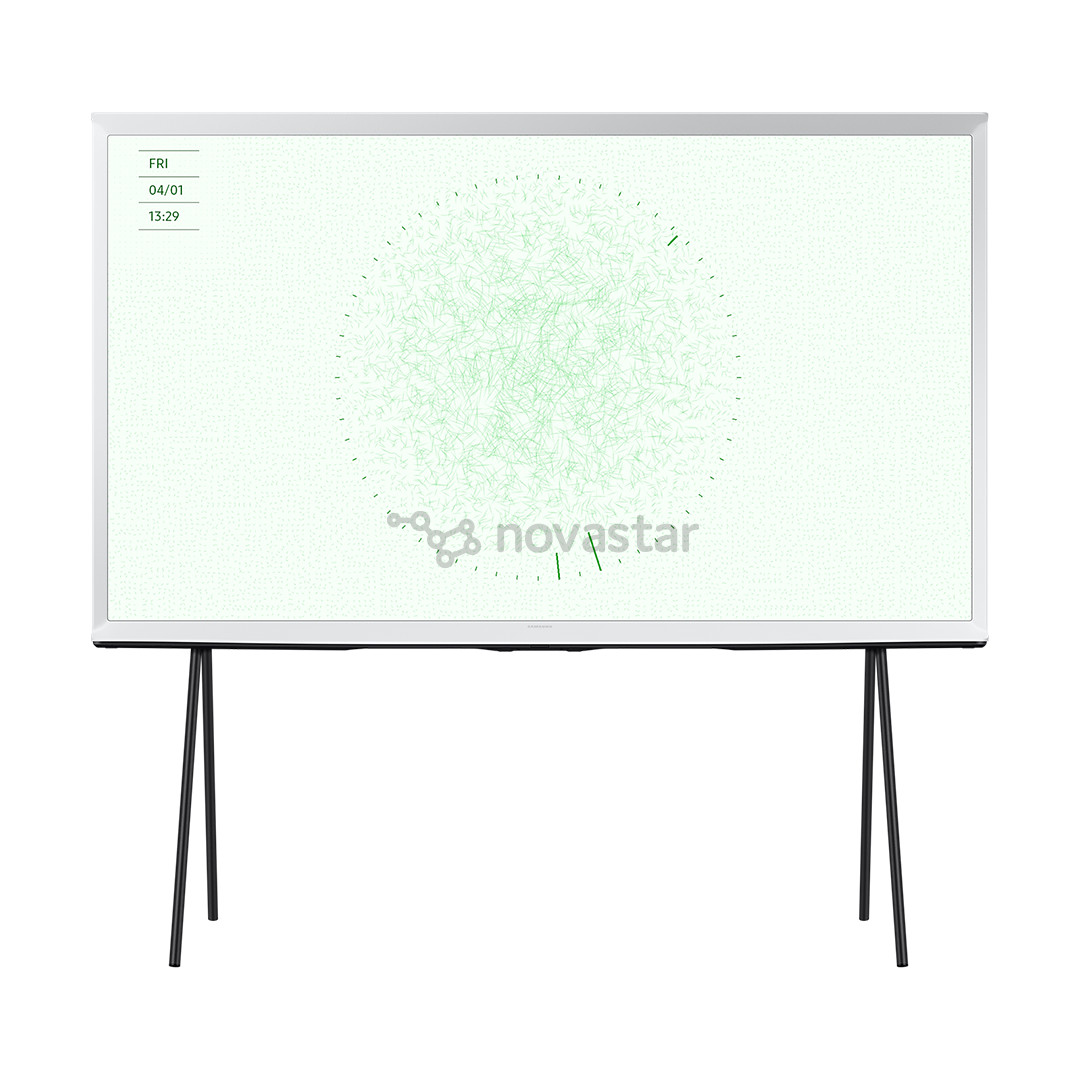 Samsung The Serif LS01D, 65'', 4K UHD, QLED, белый - Телевизор