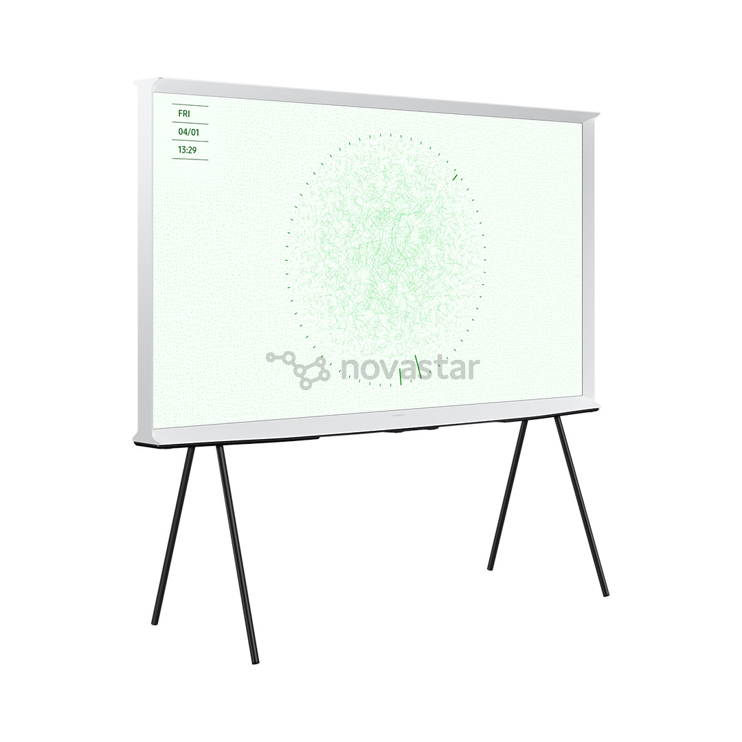 Samsung The Serif LS01D, 65'', 4K UHD, QLED, белый - Телевизор