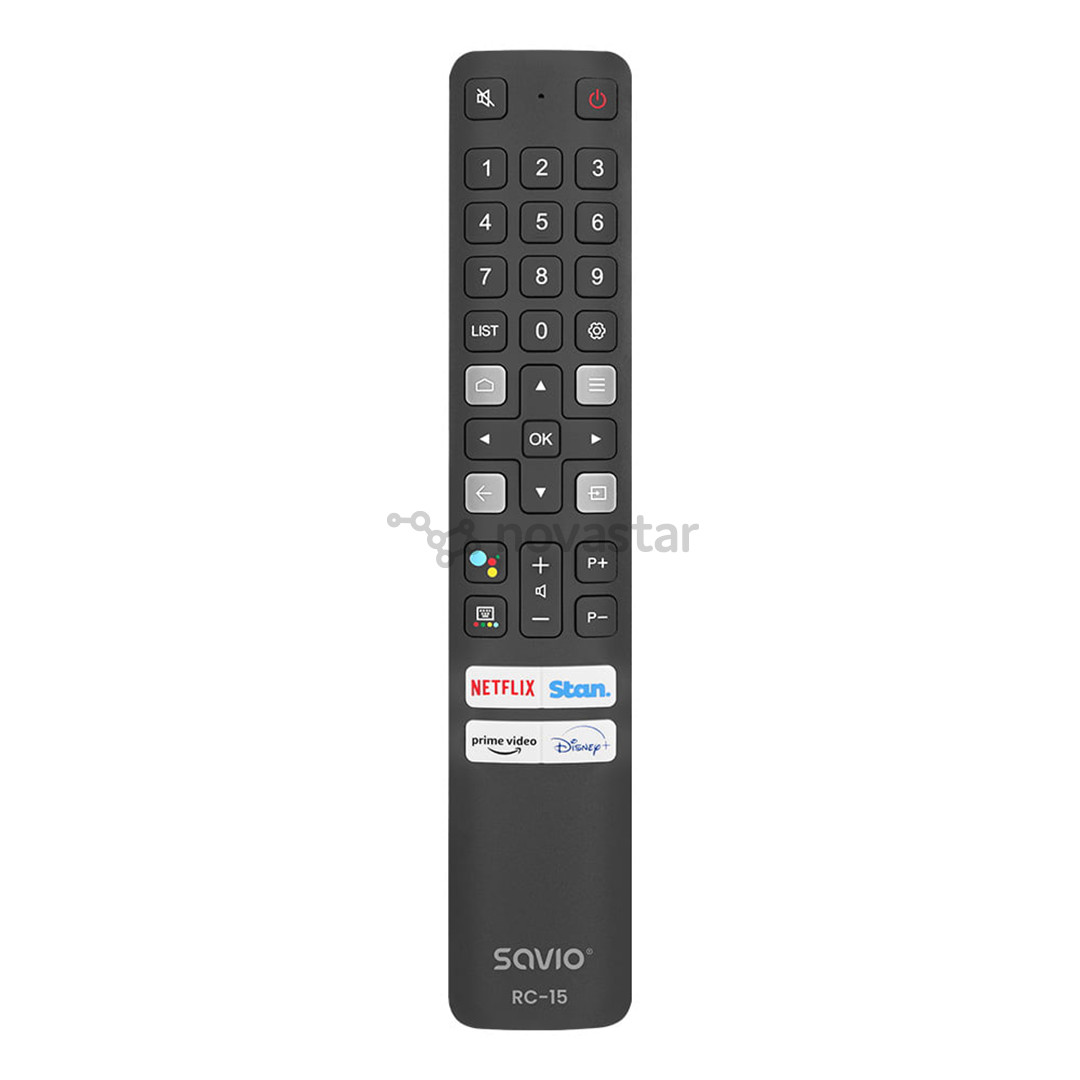 Savio RC-15, TCL TV, black - Replacement remote control