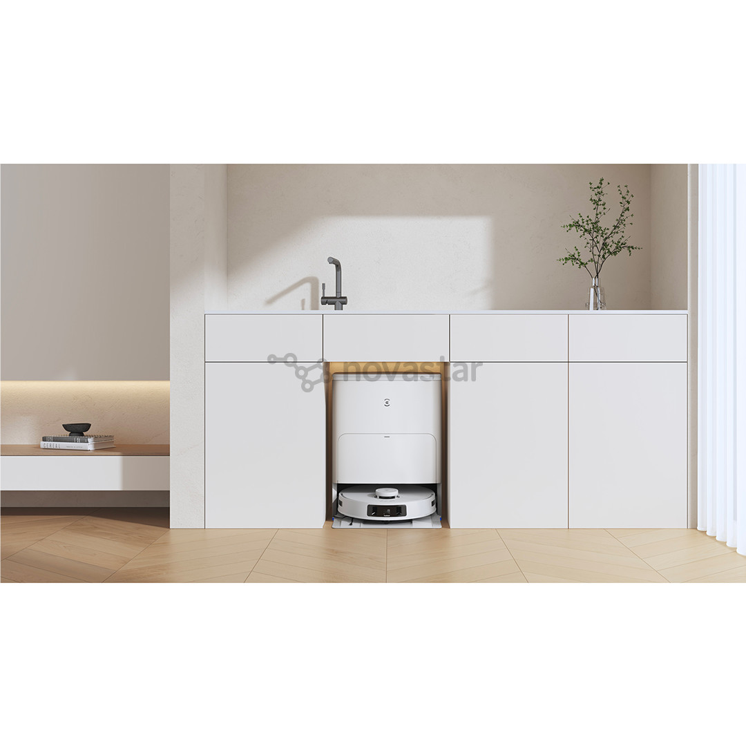 Ecovacs Deebot T30S, Wet & Dry, baltas - Dulkių siurblys robotas