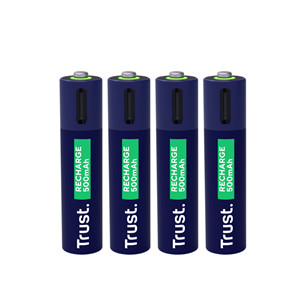 Trust USB-C rechargeable AAA batteries, 4 vnt. - Įkraunamos baterijos