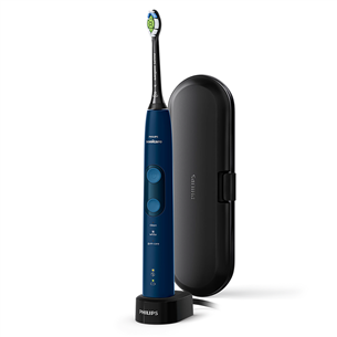Philips Sonicare ProtectiveClean 5100, mėlynas - Elektrinis dantų šepetėlis HX6851/53