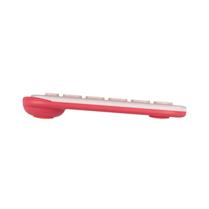 Belaidė klaviatūra Logitech POP Icon Keys, US, rožinė/balta