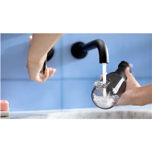 Irigatorius + elektrinis dantų šepetėlis Philips Sonicare Cordless Power Flosser, juodas