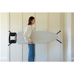Lyginimo lenta Brabantia, 124x38 cm, pilka