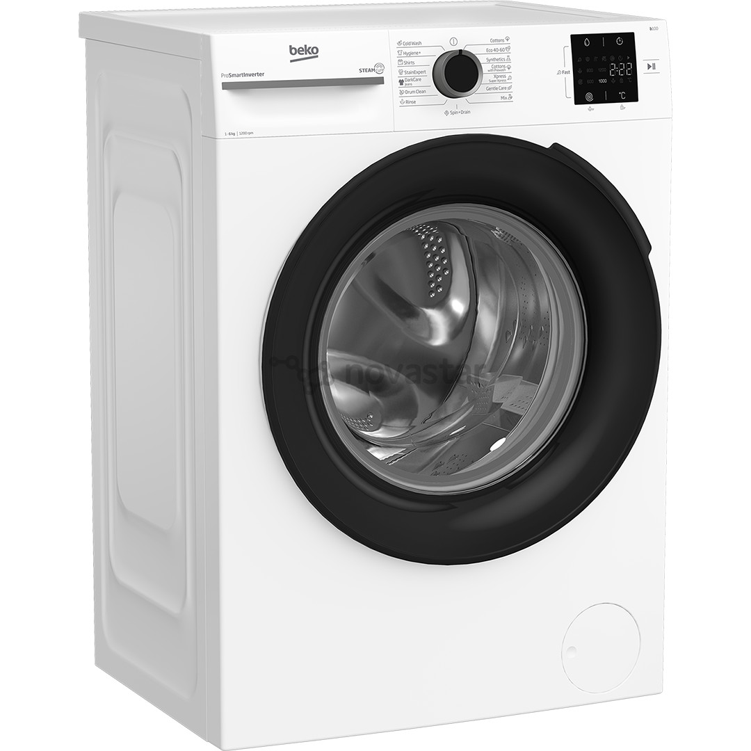 Beko, 6 kg, gylis 44,6 cm, 1200 aps./min. - Skalbimo mašina