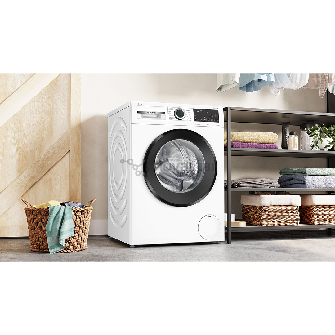 Bosch Series 6, 10 kg, gylis 58,8 cm, 1400 aps./min - Skalbimo mašina