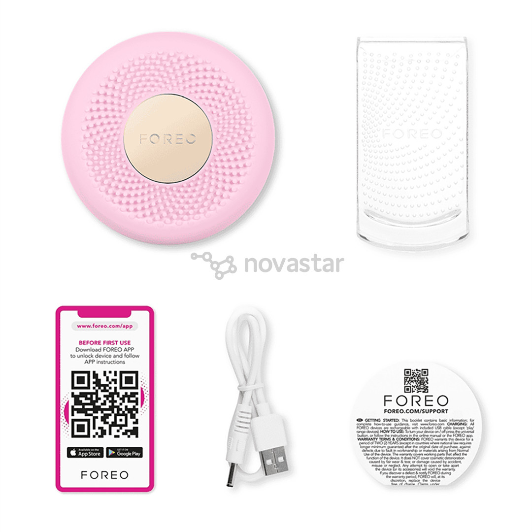 Veido drėkinimo prietaisas  Foreo UFO 3 mini, rožinis