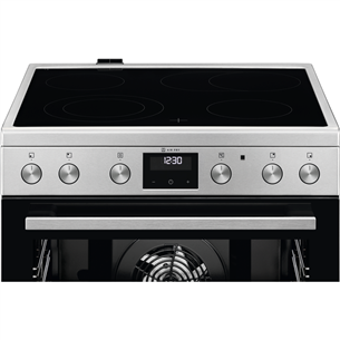 Viryklė AEG 5000 Surround Cook, 73 L, plotis 60 cm, nerūdijančio plieno