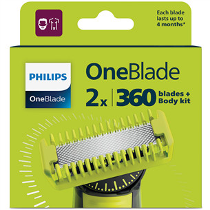 Atsarginiai peiliukai Philips OneBlade