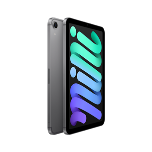 Apple iPad Mini (A17 Pro), 8,3'', 128 GB, WiFi + Cellular, pilkas - Planšetinis kompiuteris