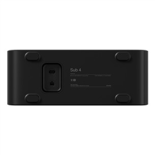 Sonos Sub 4, Wi-Fi, черный - Беспроводной сабвуфер