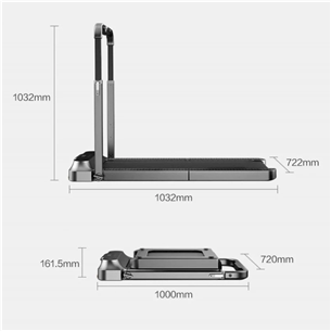 Kingsmith WalkingPad R2 - Sulankstomas bėgimo takelis