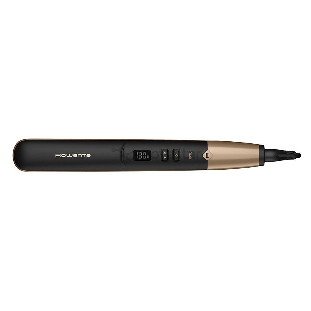 Rowenta Express Shine, black/golden - Straightener