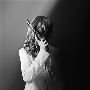 Plaukų garbanojimo žnyplės Rowenta x KARL LAGERFELD, 25 mm, juodos