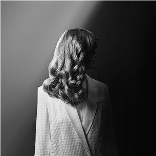 Plaukų garbanojimo žnyplės Rowenta x KARL LAGERFELD, 25 mm, juodos