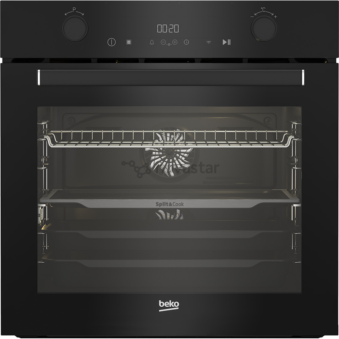 Beko, 72 L, black - Built-in oven