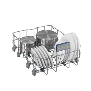 Įmontuojama indaplovė Beko, 10 komplektų talpa