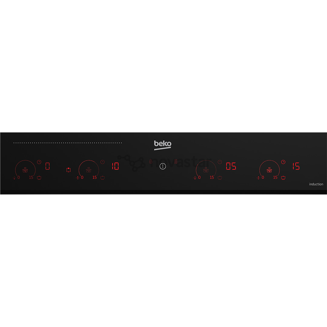 Beko, IndiFlex, width 59 cm, black - Built-in induction hob