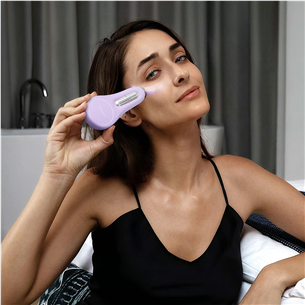 Mikro srovės prietaisas raukšlių lyginimui Foreo BEAR™ 2 Eyes & Lips, violetinis