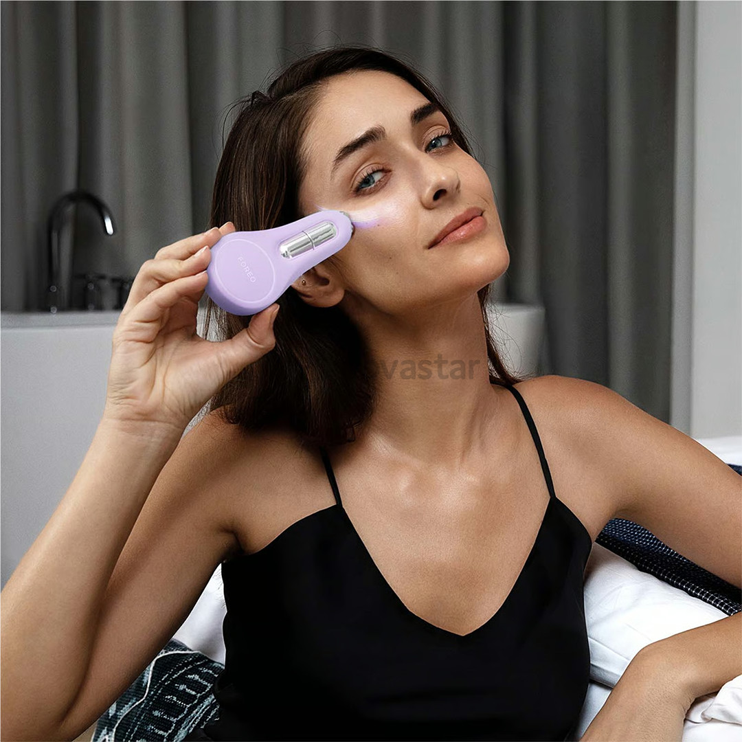 Foreo BEAR™ 2 Eyes & Lips, violetinis - Mikrosrovės prietaisas raukšlių lyginimui