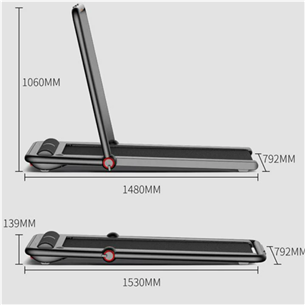 Kingsmith WalkingPad K12 - Sulankstomas bėgimo takelis