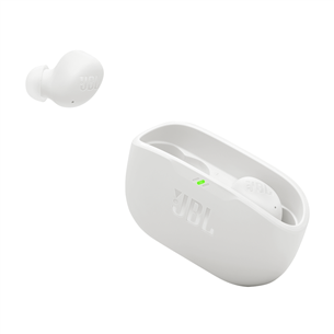 Belaidės ausinės JBL Wave Buds 2, baltos